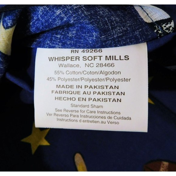 Whisper Soft Mills Sports Theme Twin Bed Skirt Dust Ruffle and Standard Sham NEW - Picture 7 of 7